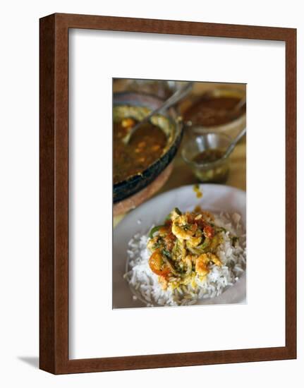 Moqueca Dish, Salvador (Salvador de Bahia), Bahia, Brazil, South America-Yadid Levy-Framed Photographic Print