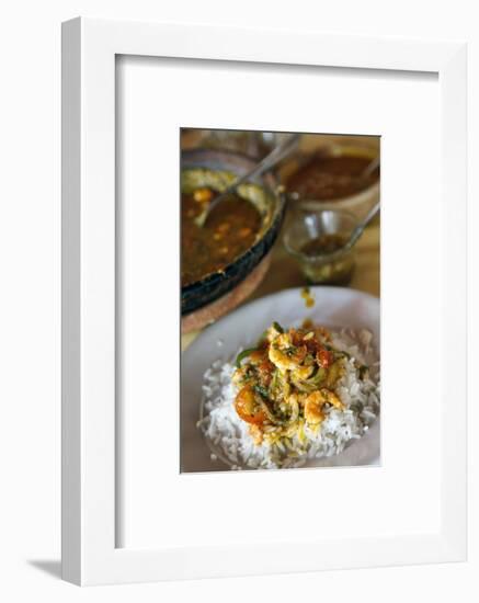 Moqueca Dish, Salvador (Salvador de Bahia), Bahia, Brazil, South America-Yadid Levy-Framed Photographic Print