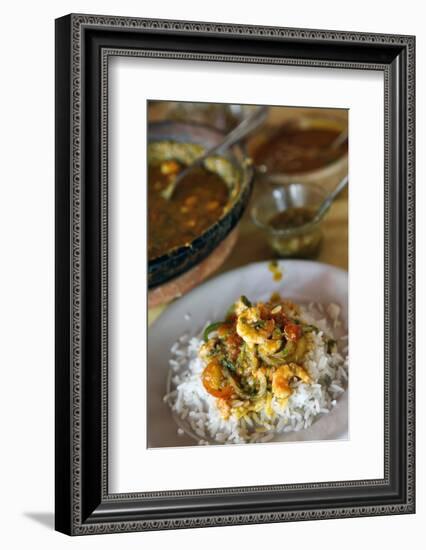 Moqueca Dish, Salvador (Salvador de Bahia), Bahia, Brazil, South America-Yadid Levy-Framed Photographic Print