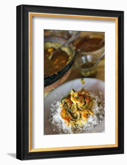 Moqueca Dish, Salvador (Salvador de Bahia), Bahia, Brazil, South America-Yadid Levy-Framed Photographic Print