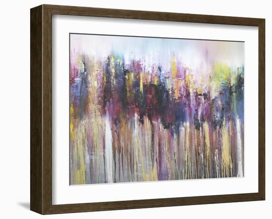 Morados II-Leticia Herrera-Framed Art Print