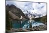 Moraine Lake, a Glacially-Fed Lake in Banff National Park, Alberta, Canada, Situated in the Valley-darrenmbaker-Mounted Photographic Print