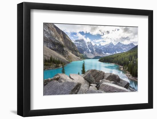 Moraine Lake and the Valley of the Ten Peaks, Banff National Park, UNESCO World Heritage Site, Cana-Frank Fell-Framed Photographic Print