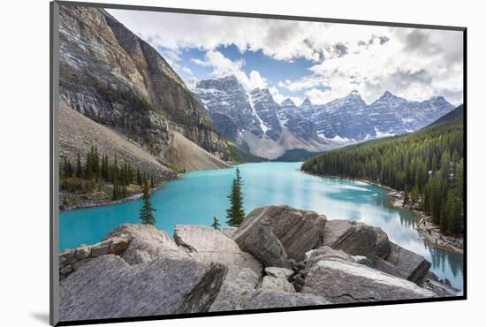 Moraine Lake and the Valley of the Ten Peaks, Banff National Park, UNESCO World Heritage Site, Cana-Frank Fell-Mounted Photographic Print