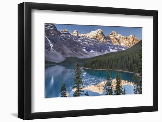 Moraine Lake and the Valley of the Ten Peaks, Rockies, Banff National Park, Alberta, Canada. Autumn-Adam Burton-Framed Photographic Print