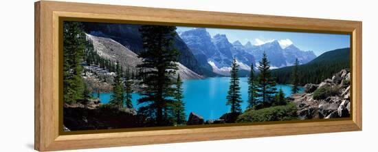 Moraine Lake Banff National Park Alberta Canada-null-Framed Stretched Canvas