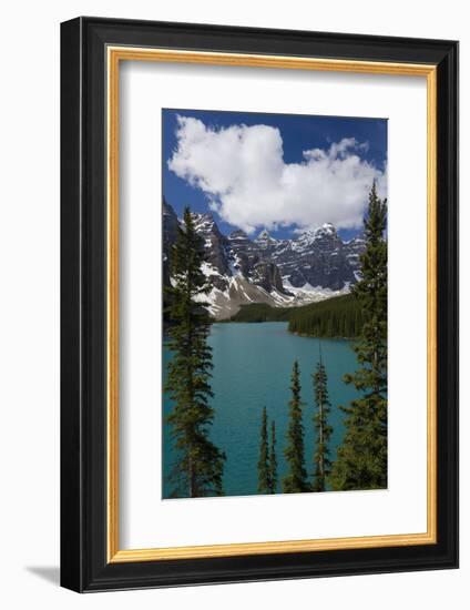 Moraine Lake, Banff National Park, Alberta, Canada-Peter Adams-Framed Photographic Print