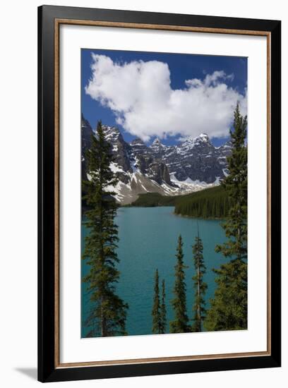 Moraine Lake, Banff National Park, Alberta, Canada-Peter Adams-Framed Photographic Print