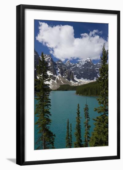 Moraine Lake, Banff National Park, Alberta, Canada-Peter Adams-Framed Photographic Print