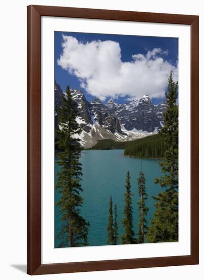 Moraine Lake, Banff National Park, Alberta, Canada-Peter Adams-Framed Photographic Print