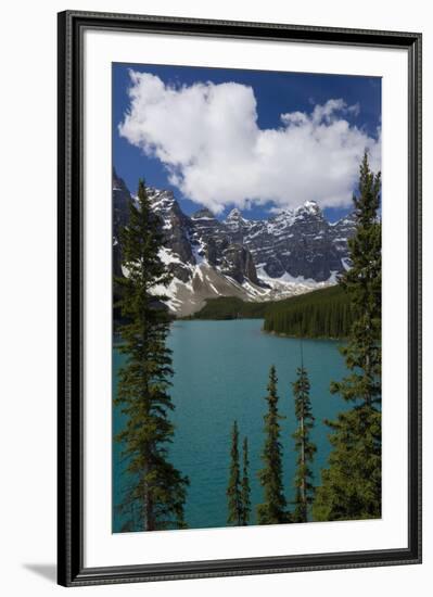 Moraine Lake, Banff National Park, Alberta, Canada-Peter Adams-Framed Photographic Print