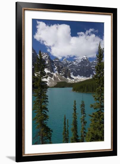 Moraine Lake, Banff National Park, Alberta, Canada-Peter Adams-Framed Photographic Print