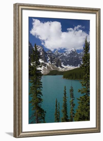 Moraine Lake, Banff National Park, Alberta, Canada-Peter Adams-Framed Photographic Print