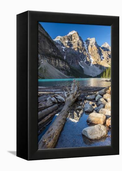 Moraine Lake, Banff National Park, Alberta, Canada-Stefano Politi Markovina-Framed Premier Image Canvas