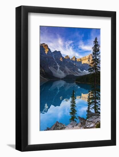 Moraine Lake, Banff National Park, Alberta, Canada-Russ Bishop-Framed Photographic Print