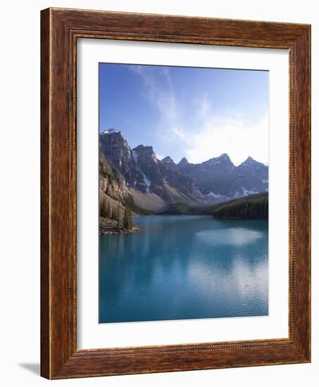 Moraine Lake, Banff National Park, UNESCO World Heritage Site, Alberta, Rocky Mountains, Canada, No-Martin Child-Framed Photographic Print