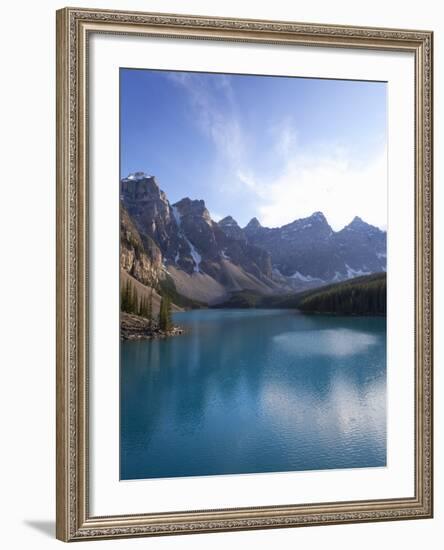 Moraine Lake, Banff National Park, UNESCO World Heritage Site, Alberta, Rocky Mountains, Canada, No-Martin Child-Framed Photographic Print