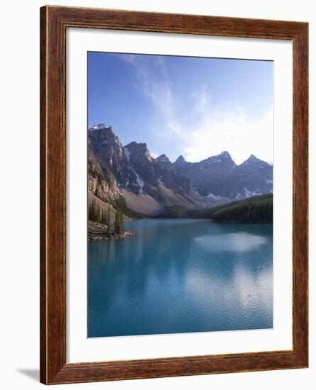Moraine Lake, Banff National Park, UNESCO World Heritage Site, Alberta, Rocky Mountains, Canada, No-Martin Child-Framed Photographic Print