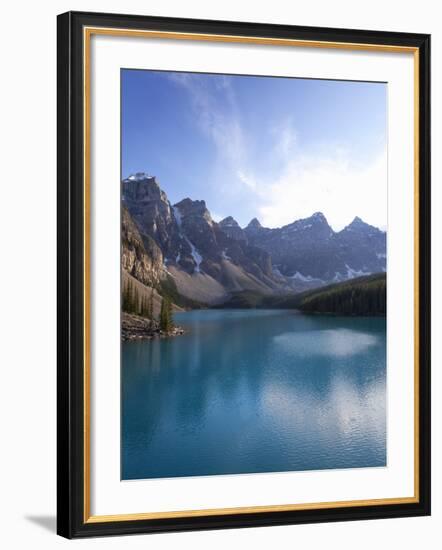 Moraine Lake, Banff National Park, UNESCO World Heritage Site, Alberta, Rocky Mountains, Canada, No-Martin Child-Framed Photographic Print