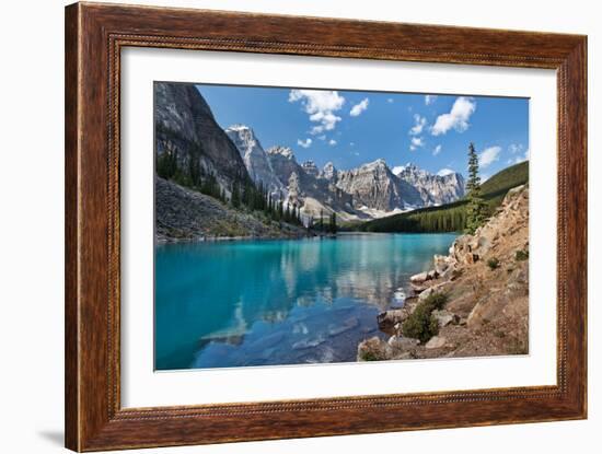 Moraine Lake I-Larry Malvin-Framed Photographic Print