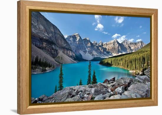 Moraine Lake II-Larry Malvin-Framed Premier Image Canvas