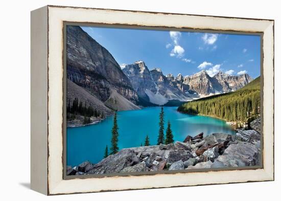 Moraine Lake II-Larry Malvin-Framed Premier Image Canvas