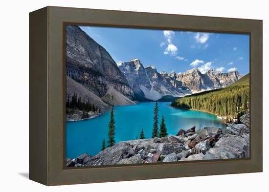 Moraine Lake II-Larry Malvin-Framed Premier Image Canvas