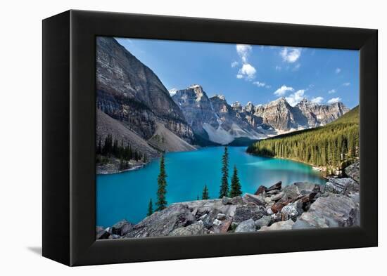 Moraine Lake II-Larry Malvin-Framed Premier Image Canvas