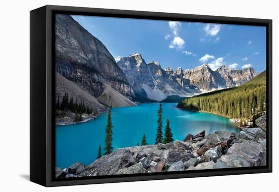 Moraine Lake II-Larry Malvin-Framed Premier Image Canvas