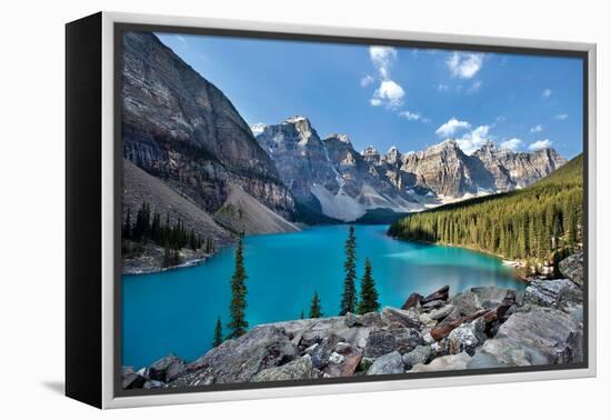 Moraine Lake II-Larry Malvin-Framed Premier Image Canvas