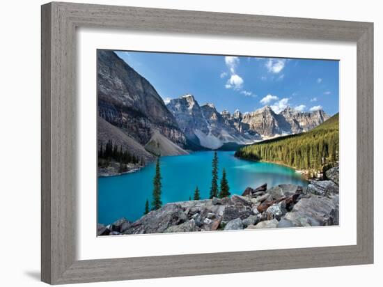 Moraine Lake II-Larry Malvin-Framed Photographic Print