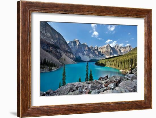 Moraine Lake II-Larry Malvin-Framed Photographic Print