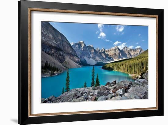 Moraine Lake II-Larry Malvin-Framed Photographic Print