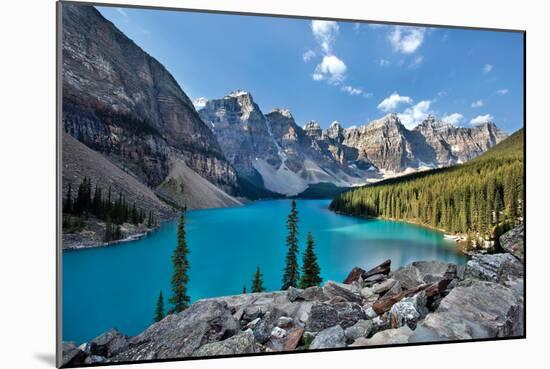 Moraine Lake II-Larry Malvin-Mounted Photographic Print