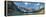 Moraine Lake Panorama-Larry Malvin-Framed Premier Image Canvas