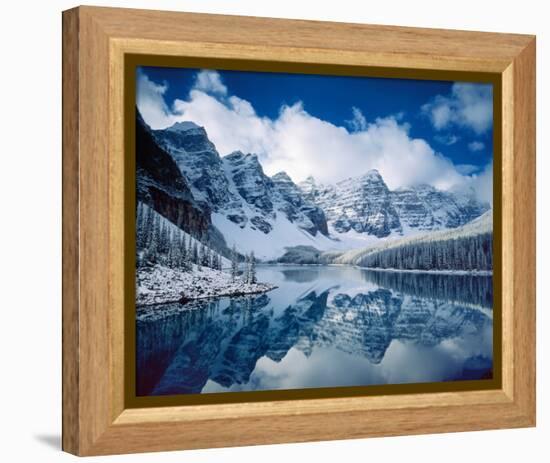 Moraine Lake-Alan Majchrowicz-Framed Stretched Canvas