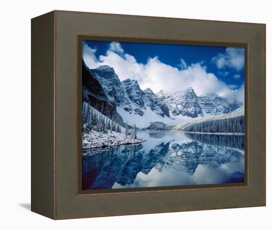 Moraine Lake-Alan Majchrowicz-Framed Stretched Canvas