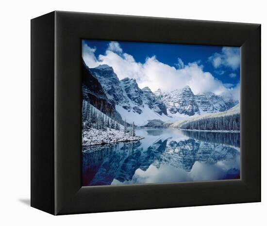 Moraine Lake-Alan Majchrowicz-Framed Stretched Canvas