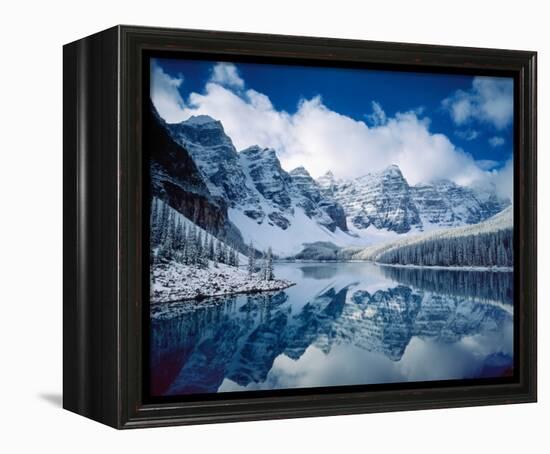 Moraine Lake-Alan Majchrowicz-Framed Stretched Canvas