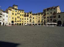 Open Square, Piazza Dell' Anfiteatro, Lucca, Tuscany, Italy, Europe-Morandi Bruno-Photographic Print