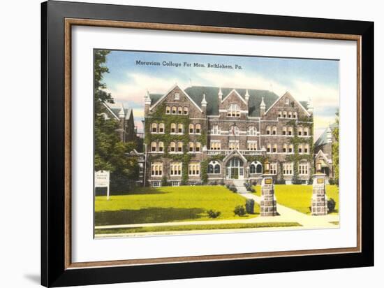 Moravian College, Bethlehem-null-Framed Art Print