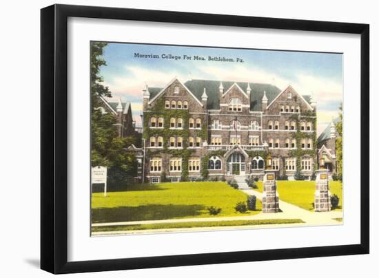 Moravian College, Bethlehem-null-Framed Art Print