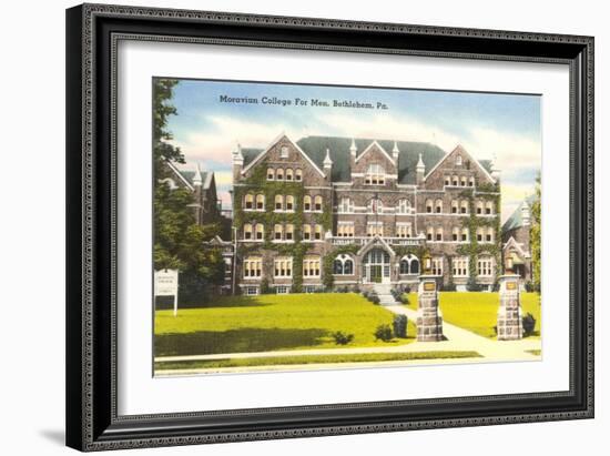 Moravian College, Bethlehem-null-Framed Art Print