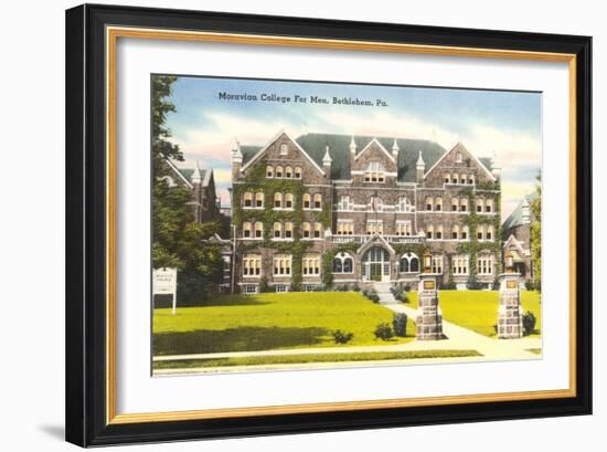 Moravian College, Bethlehem-null-Framed Art Print