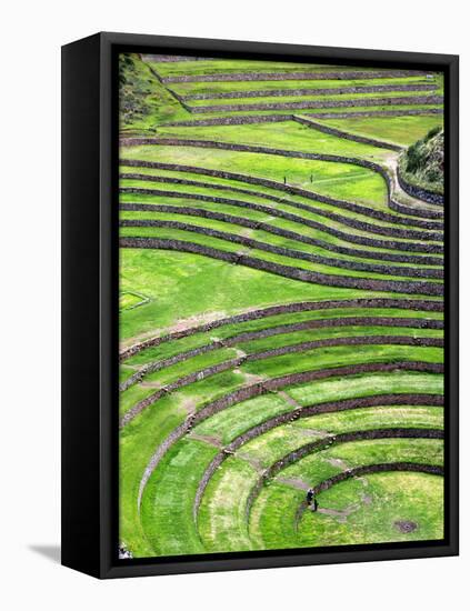 Moray, Archaeological Site, Cuzco, Peru-Ivan Vdovin-Framed Premier Image Canvas