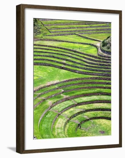 Moray, Archaeological Site, Cuzco, Peru-Ivan Vdovin-Framed Photographic Print