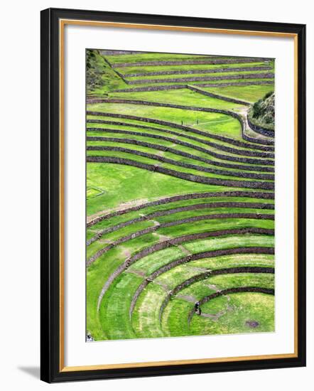 Moray, Archaeological Site, Cuzco, Peru-Ivan Vdovin-Framed Photographic Print