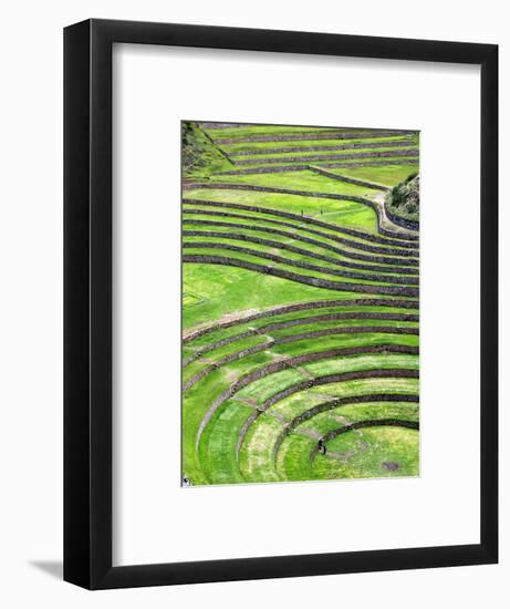 Moray, Archaeological Site, Cuzco, Peru-Ivan Vdovin-Framed Photographic Print