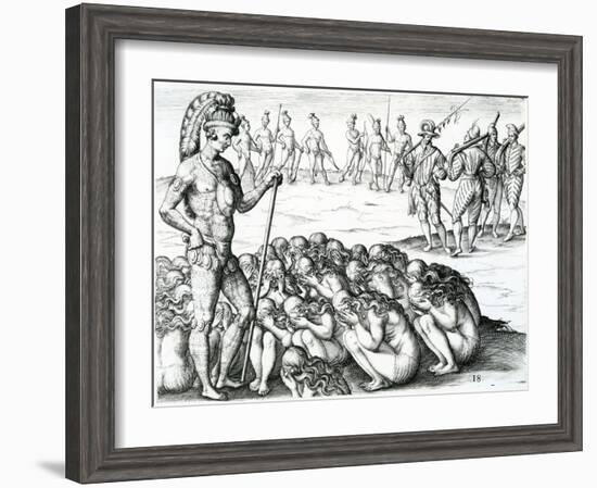 Morbo Sublati Postulata a Rege-Jacques Le Moyne-Framed Giclee Print