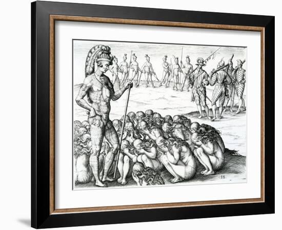 Morbo Sublati Postulata a Rege-Jacques Le Moyne-Framed Giclee Print